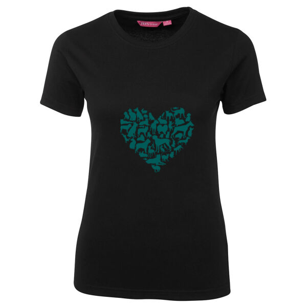 Heart - Ladies Tee - Ladies Tee Thumbnail