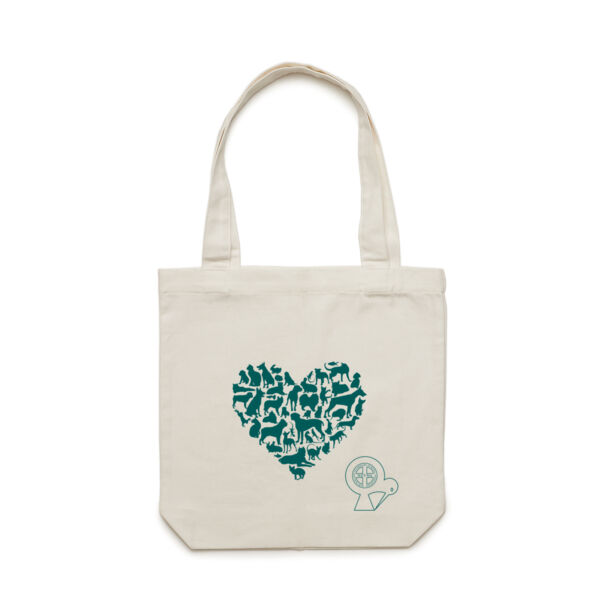 Heart - Carrie Tote Bag  Thumbnail