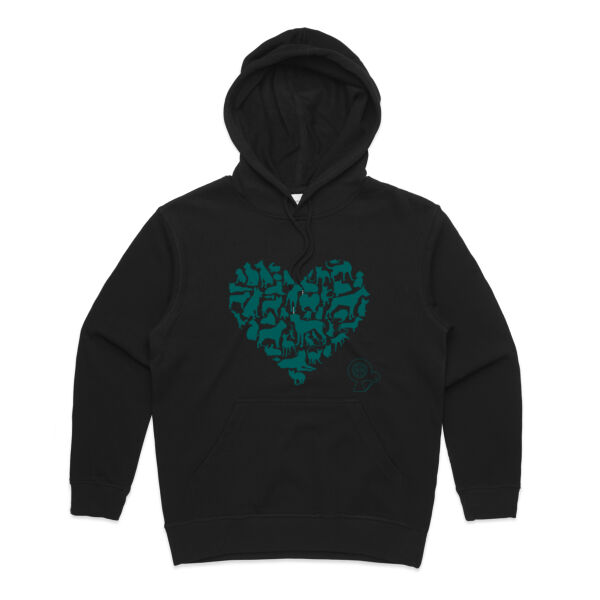 Heart - Womens Premium Hood Thumbnail